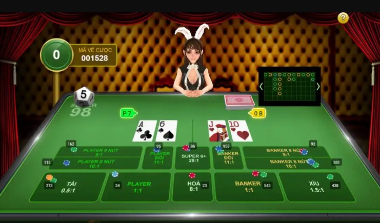 Các cửa cược độc lạ trong Baccarat phổ biến