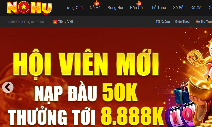 Nhà cái Nohu28 và các ưu đãi mới nhất