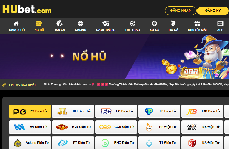Tìm hiểu về cổng game Nổ hũ Hubet